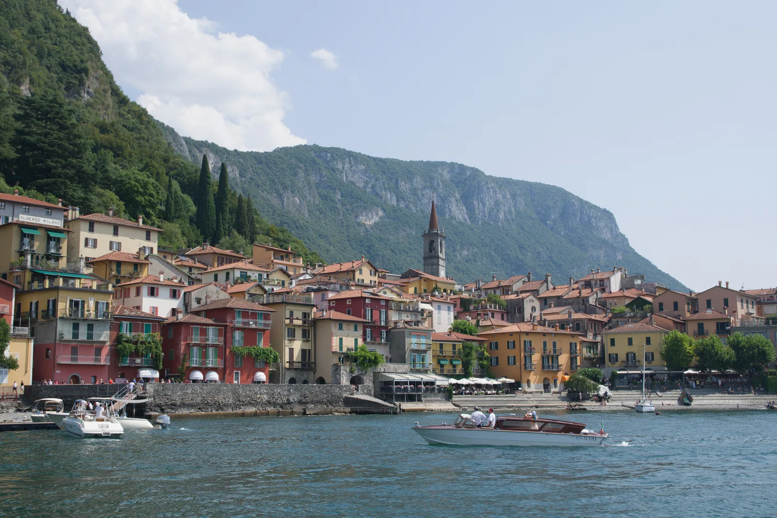 Private transfer from Milan Malpensa Airport (MXP) to Varenna — 97 km, licensed chauffeur